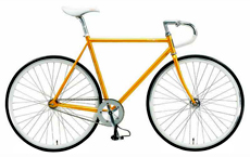 700C fixed gear bicycle